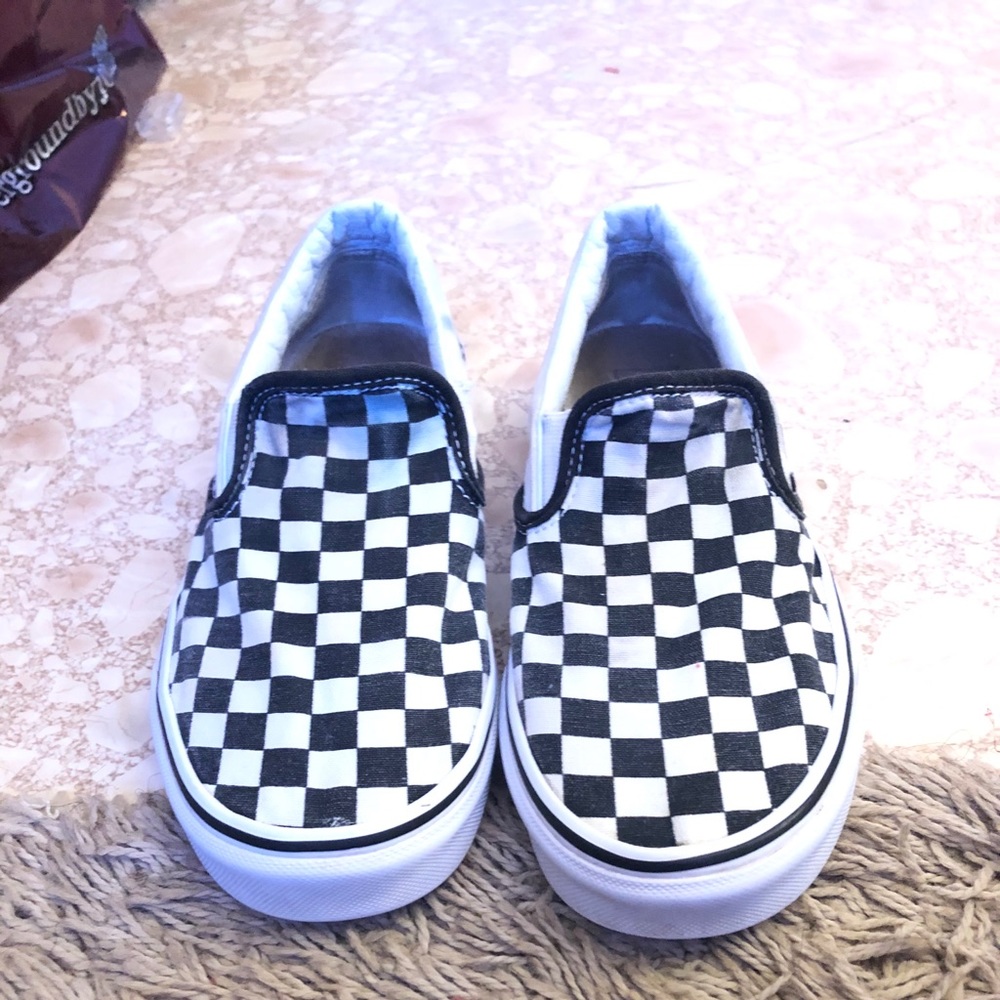 Checkered vans